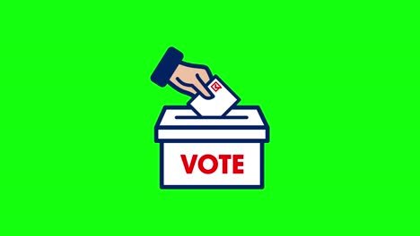 Hand-Vote-Icon-Green-Screen
